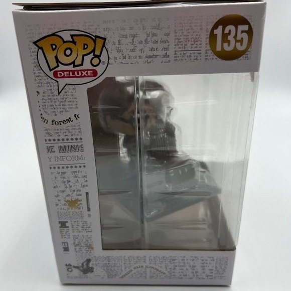 Funko Pop Deluxe Harry Potter Pushing Trolley 135 Vinyl Figure New Boxed - Picture 5 of 6